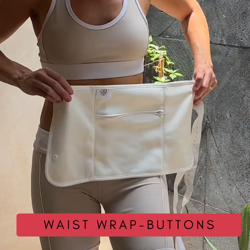 1 Piece Waist Wrap Organic Cotton Castor Oil Pack-4